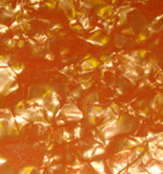 Orange Pearl Fabric Laminated Glasses