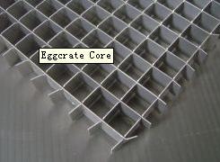 Aluminum Egg Crate Core Hardness: Rigid