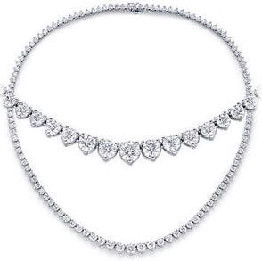 Ladies Diamond Classic Necklaces