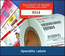 Printed Adhesive Speciality Label - Color: As Per Demand