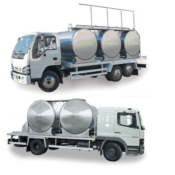 Stainless Steel Dairy Milk Transport Tank