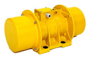 Yellow Enclosed Electric Vibration Motor