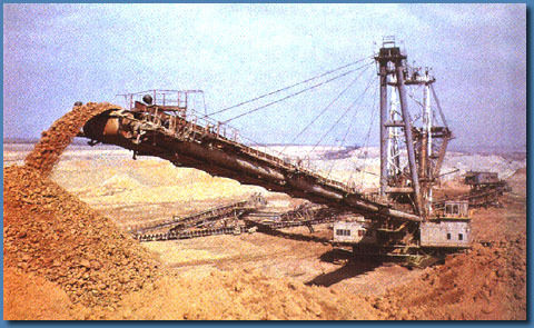 Heavy Duty Spreader Mining Machine