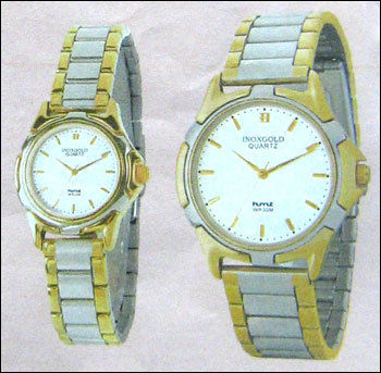 Hmt inox outlet gold watch price