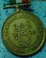 Round Bronze Colour Medal