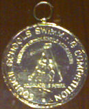 Round Golden Award Medals Size: Standard