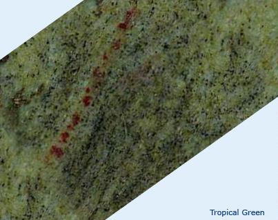 Tropical Green Granites