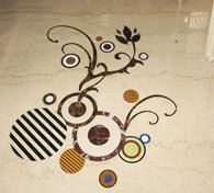 Designer Marble Inlay Floorings