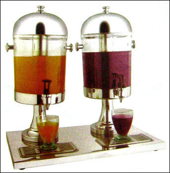 High Efficiency Hotel Double Juice Dispenser