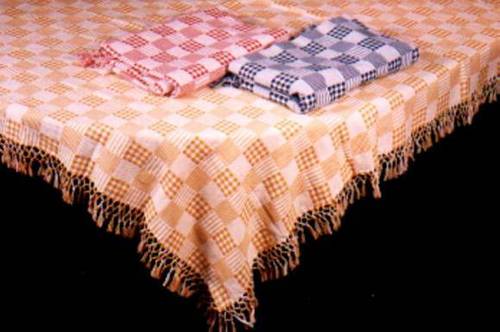 Any Colour Plaid Design Table Cloth