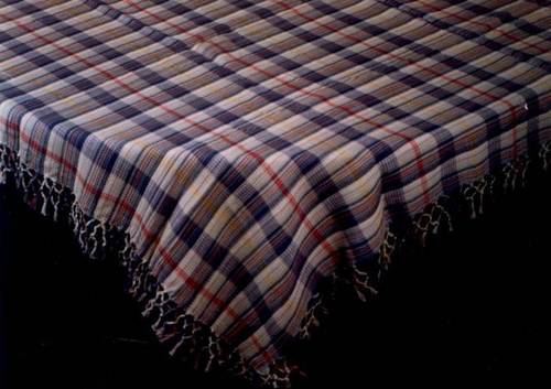 Plaid Pattern Multicolour Table Cloth