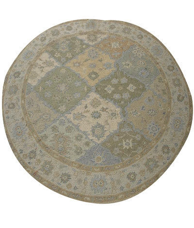 Round Shape Jaipur Carpets