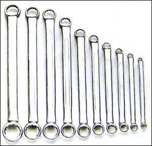 Offset Ring End Wrench Set