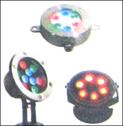 LED Under Water Burial - 12V/DC 220V AC, 3W/12W, Multi-Color Emission Red, Yellow, White, Blue, Green, 90°-170° Viewing Angle