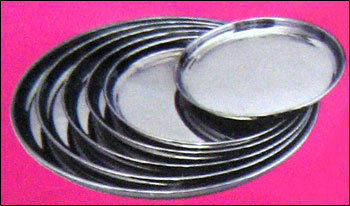 Stainless Steel Serving Plates