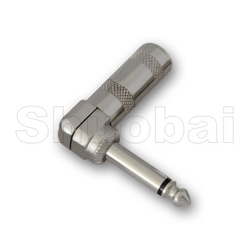 Cable-Mount Right Angled Jack Plug