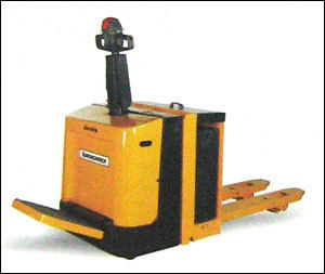 Electric Operated Stand-On Pallet Truck