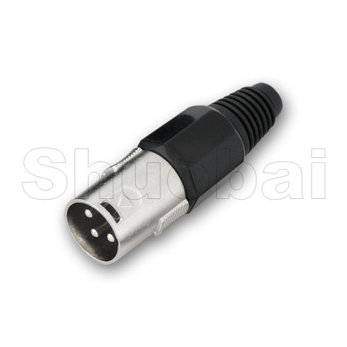 Male Xlr 3-Pin Plug