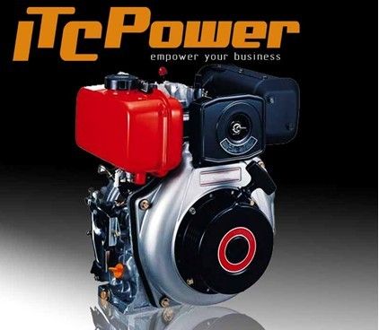 Diesel Engine - Single Cylinder, 4-Stroke, Air-Cooled, 86x72 mm Bore and Stroke | 5.9 kW Rated Power, Compact Size, Efficient Fuel Consumption