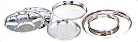 Stainless Steel Serving Plates