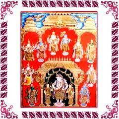 Tanjore Paintings- Dasavatharam