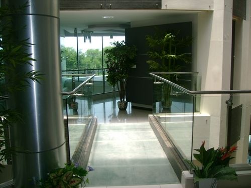 Panel Frameless Glass Hand Railing