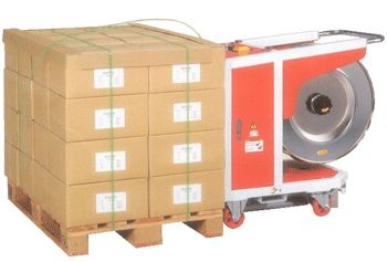 Vertical Pallet Strapping Machine