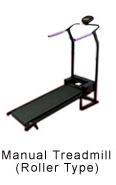 Roller Type Manual Treadmill'S