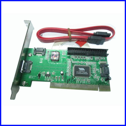 PCI To 3 SATA And IDE Card