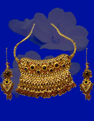 Antique Gold Necklace Set