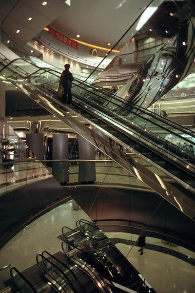 Mirror Finish Escalators