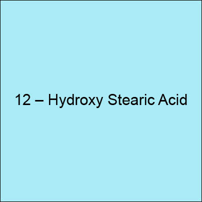 12-Hydroxy Stearic Acid - Acid Value Min 175, Melting Point 72o-76oC | Ideal for Lithium and Calcium Grease Manufacturing