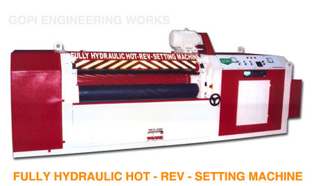 Fully Hydraulic Hot Reversible Setting Machine 