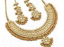 Fancy Gold Necklace Set