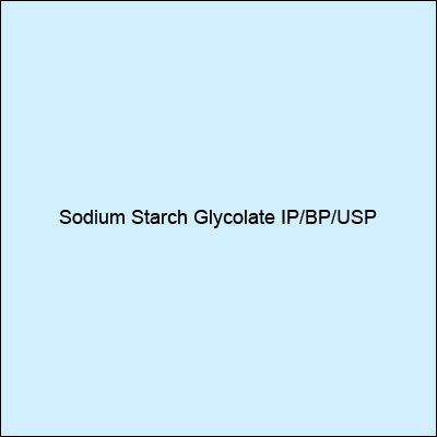 Sodium Starch Glycolate IP/BP/USP