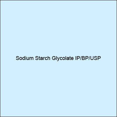 सोडियम स्टार्च ग्लाइकोलेट आईपी/बीपी/यूएसपी