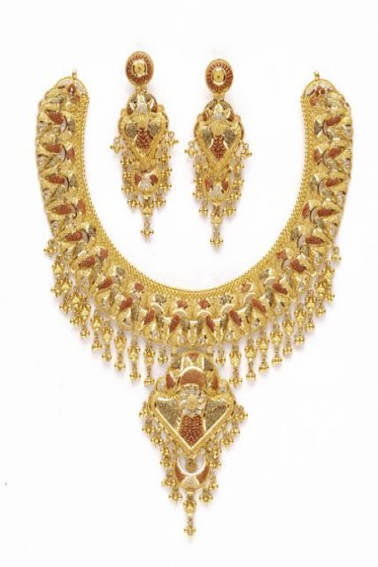 Bridal Gold Necklace