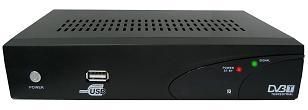 Dvb-t/h.264 Tv Set Top Box