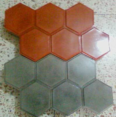 Hexagonal Reflective Pavers