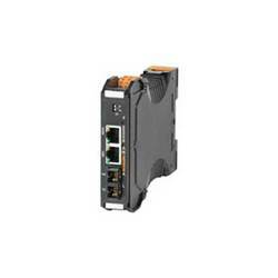 Media Converter - RJ45 to SC/ST Optical Port - Industrial Ethernet, High Interference Immunity, Redundant Power Supply