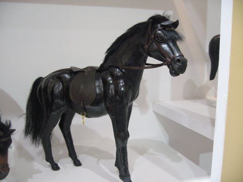 Leather Stuffed Horse - Premium Quality Leather, Child-Safe Design, Ideal for Collectors & Gift Givers