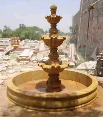 Decorative Stone Garden Fountain