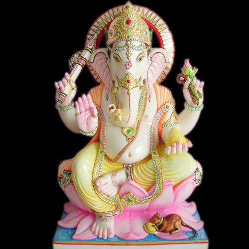 Marble Ganesh Ji Sculpture