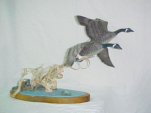 Canada Goose Art Carving