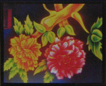 Floral Pattern Stained Glass