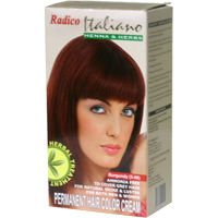 Italiano Burgundy Hair Color Cream