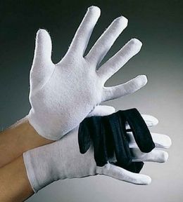 White Cotton Gloves