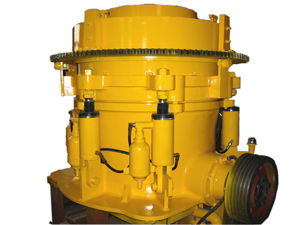 Hydraulic Cone Crusher - Automatic Discharge Adjustment, Enhanced Overload Protection System