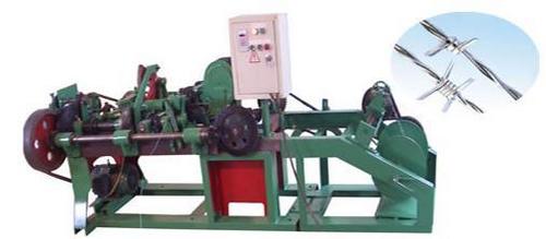 Straight And Reverse Twisted Barbed Wire Machine