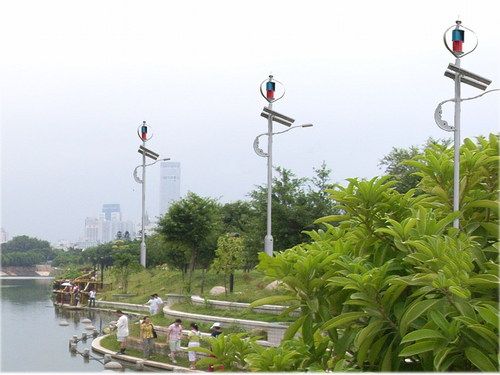 Vertical Axis Maglev Wind Turbine